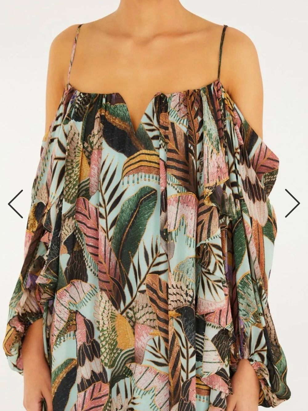 FARM Rio Tapestry Tropical Maxi Dress